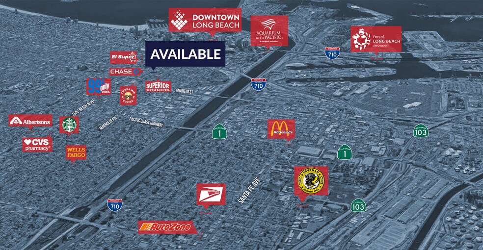 More Photos Of 999 Long Beach Blvd, Long Beach Storefront For Lease