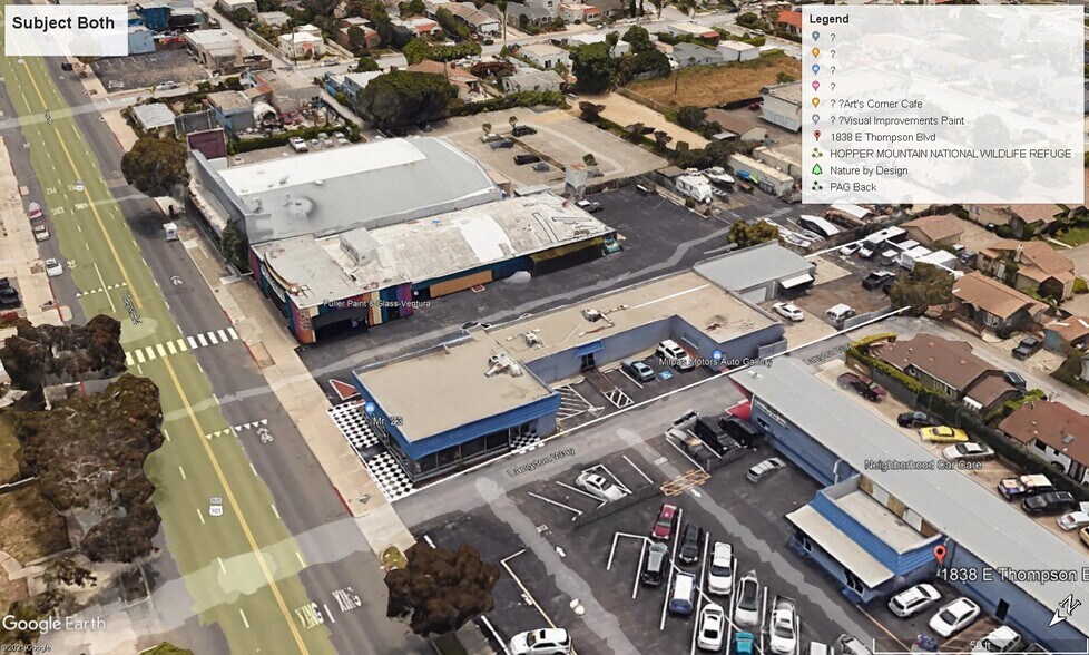 More Photos Of 1858 E Thompson Blvd, Ventura Auto Dealership For Lease