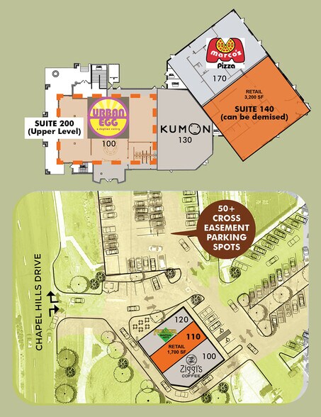 More Photos Of 9420 Briar Village Pt, Colorado Springs Storefront Retail Office For Lease