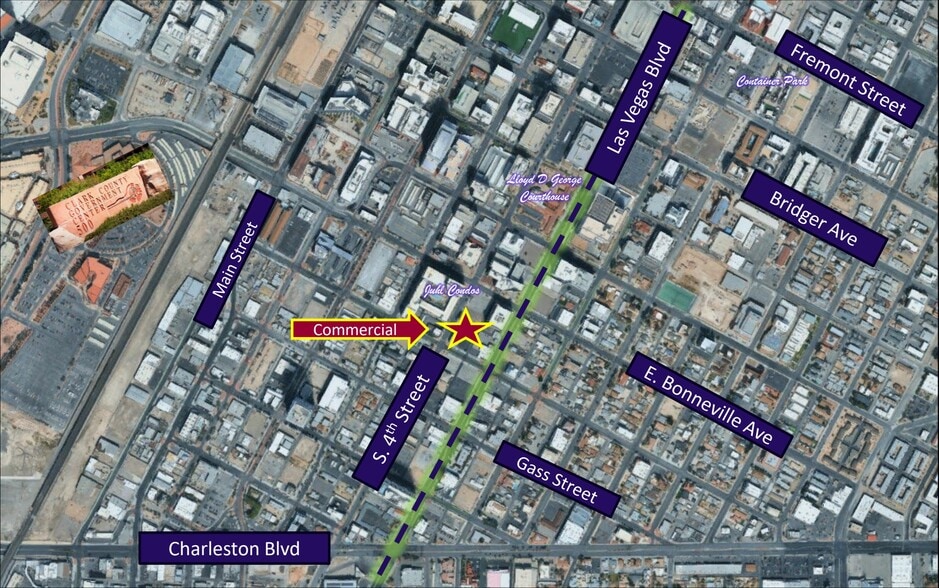 More Photos Of 621 S. 4th Street, Las Vegas Land For Sale