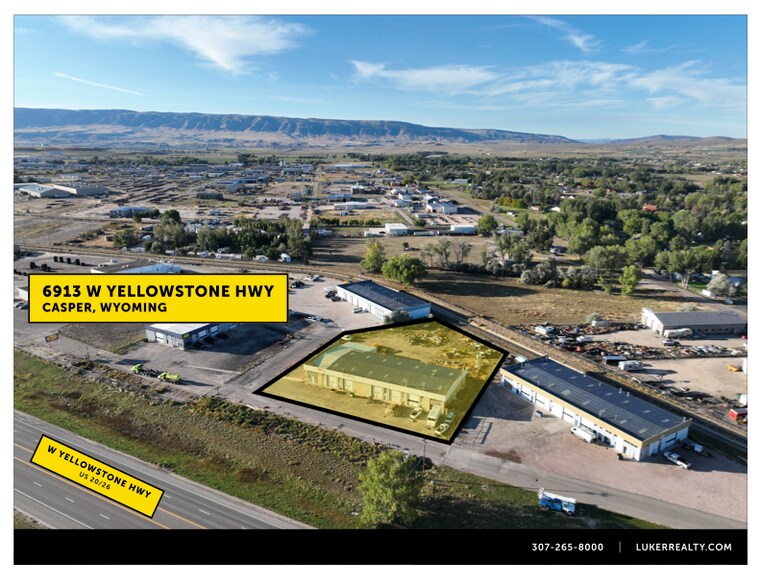 Primary Photo Of 6913 W Yellowstone Hwy, Casper Warehouse For Sale