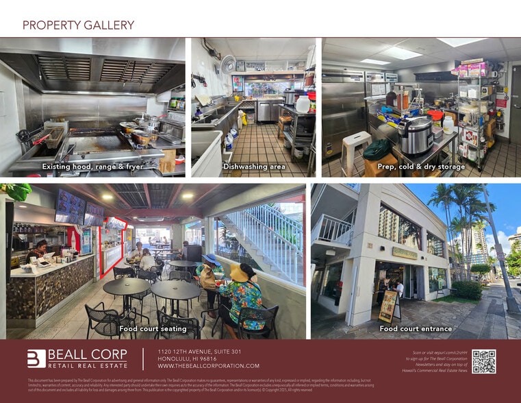 More Photos Of 342 Lewers St, Honolulu Restaurant For Lease