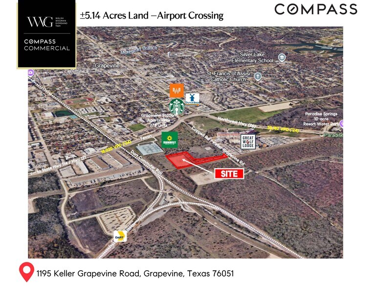 Primary Photo Of 1195 Keller Grapevine rd, Grapevine Land For Sale
