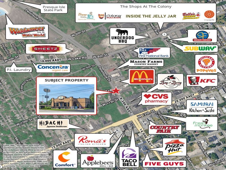 More Photos Of 1010 Peninsula Dr, Erie Fast Food For Sale