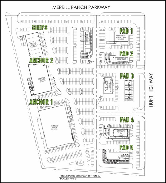 More Photos Of SWC Hunt Highway & Merrill Ranch Parkway, Florence Land For Sale