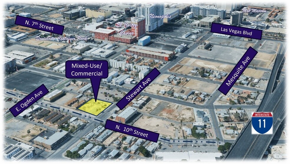 More Photos Of 222 N 10th St, Las Vegas Land For Sale
