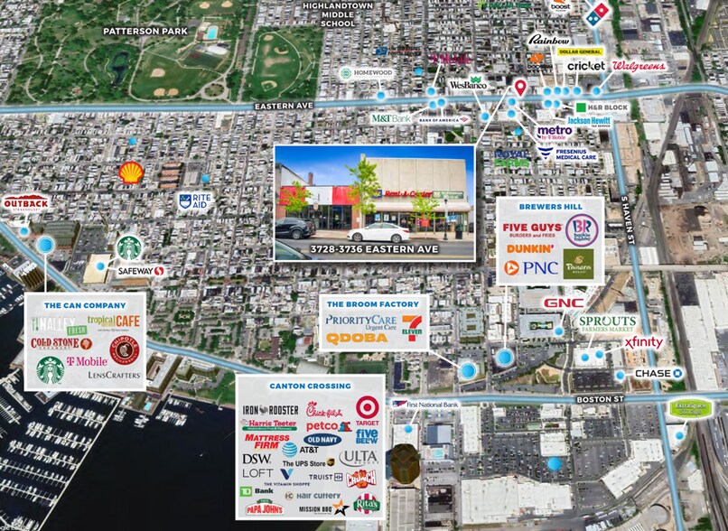 More Photos Of 3728-3736 Eastern Ave, Baltimore Storefront Retail Office For Sale