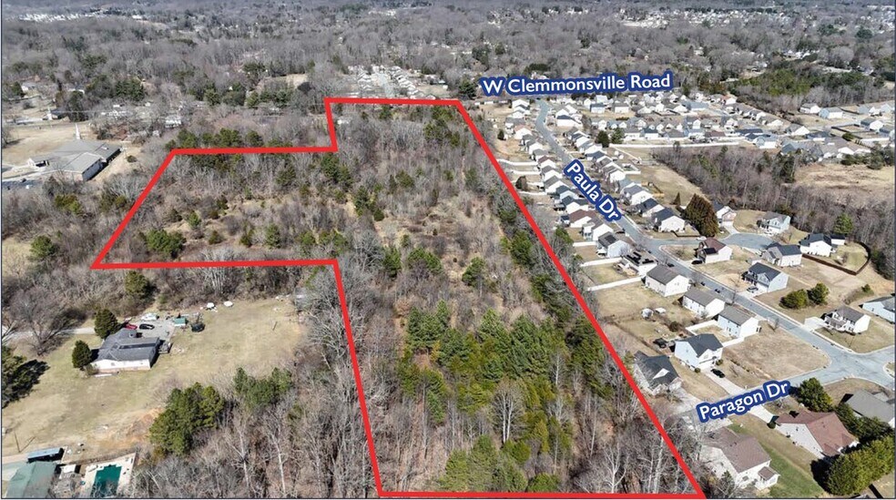 Primary Photo Of 1950 Clemmonsville rd, Winston-Salem Land For Sale