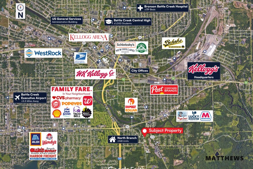 More Photos Of 725 Main St, Battle Creek Auto Repair For Sale