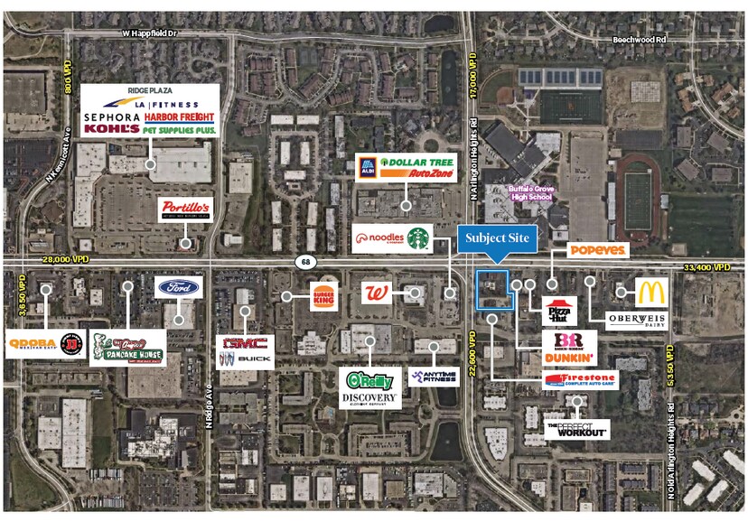 More Photos Of 115 W Dundee Rd, Arlington Heights Land For Lease