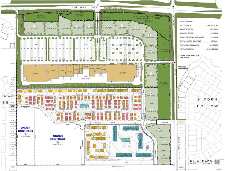 More Photos Of Highway 370 & S 192nd St, Gretna Land For Lease