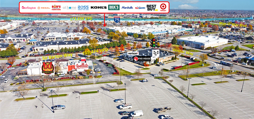 More Photos Of 2321 Sir Barton Way, Lexington Storefront For Lease