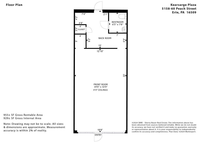 More Photos Of 5130-5158 Peach St, Erie Freestanding For Lease