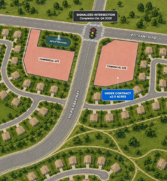 More Photos Of Viera Parkway & Potranco Rd, San Antonio Land For Sale