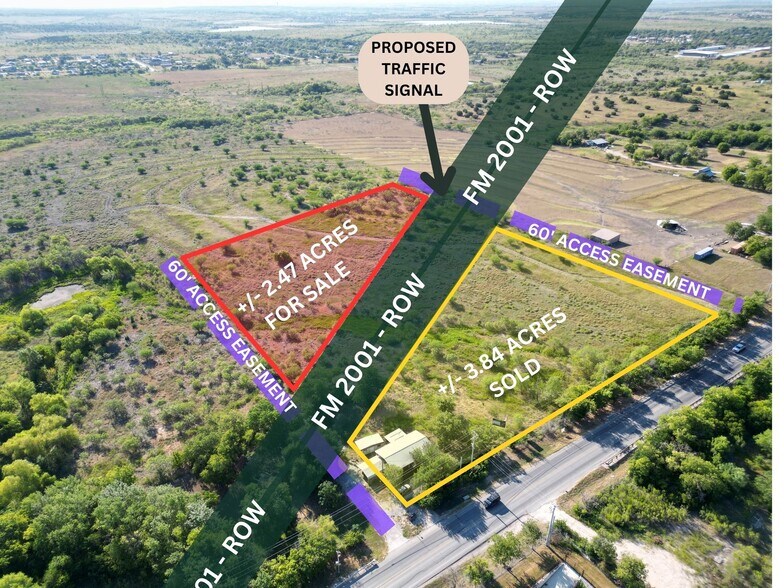 More Photos Of Farm to Market Road 2001, Buda Land For Sale