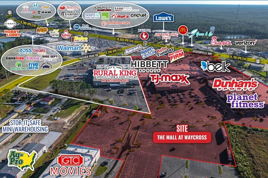 More Photos Of 2215 Memorial Dr, Waycross General Retail For Sale