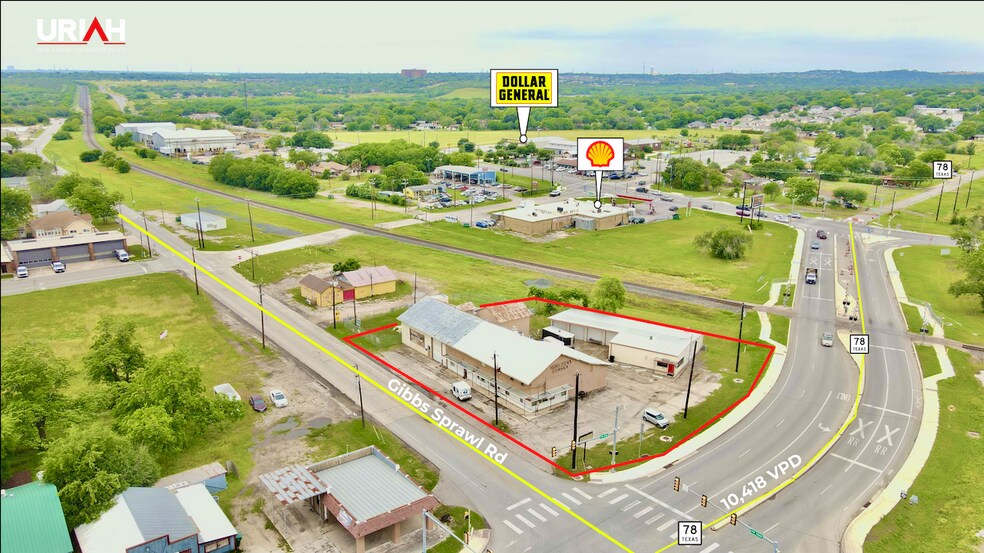 More Photos Of 103-109 Gibbs Sprawl Rd, Converse General Retail For Sale