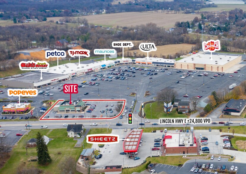 Primary Photo Of 1324 Lincoln Way E, Chambersburg Restaurant For Sale