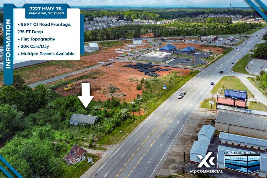 More Photos Of 7227 Highway 76, Pendleton Land For Sale