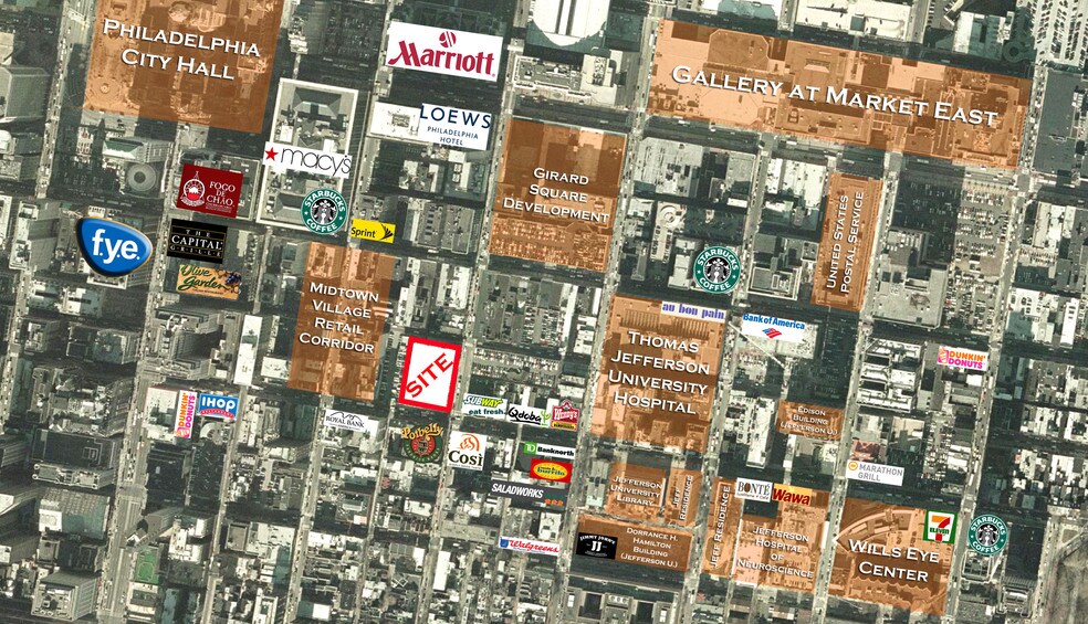 More Photos Of 1201-1211 Walnut St, Philadelphia Parking Garage For Lease