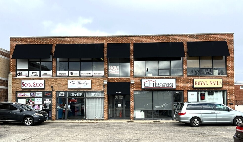 More Photos Of 4864-4872 Dempster St, Skokie Freestanding For Lease