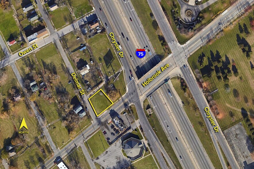 Primary Photo Of 1219 Holbrook St, Detroit Land For Sale