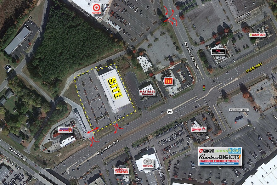 Primary Photo Of 940 N Wesleyan Blvd, Rocky Mount Supermarket For Lease