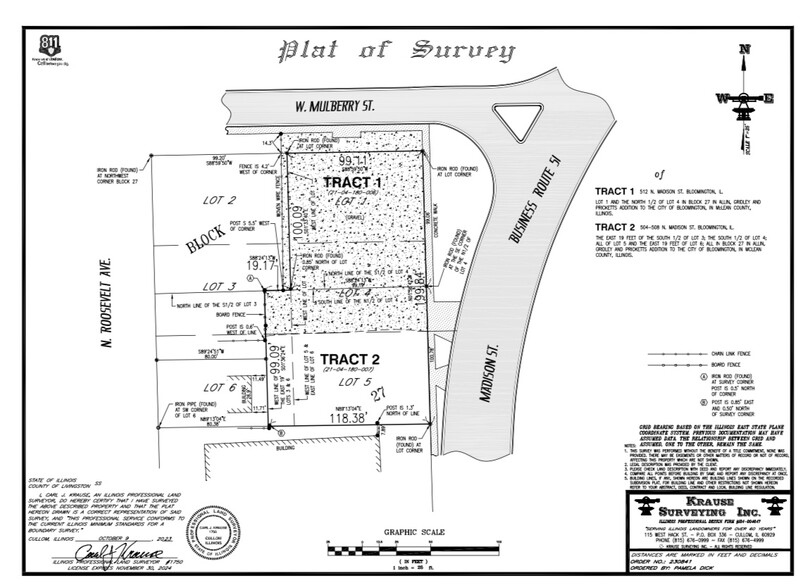 Primary Photo Of 504 Madison st, Bloomington Land For Sale