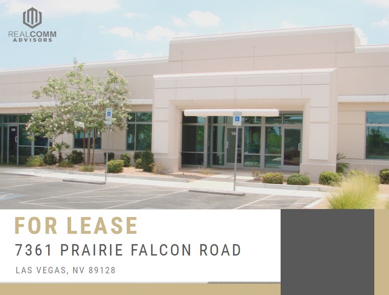 Primary Photo Of 7361 Prairie Falcon Rd, Las Vegas Medical For Lease