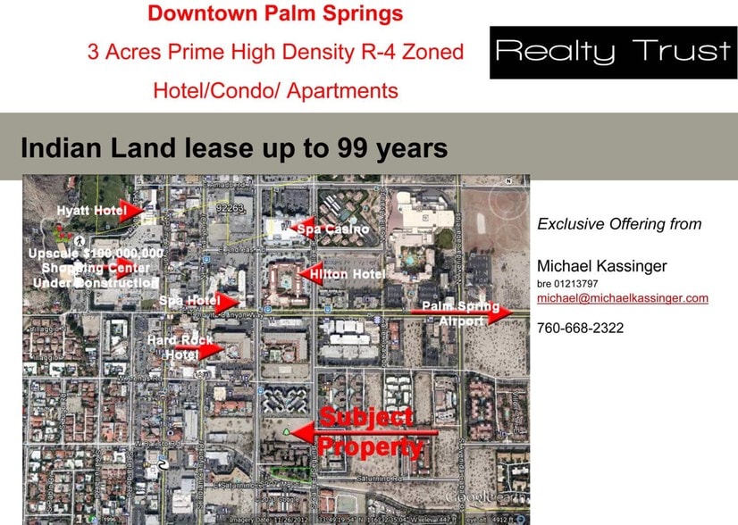 More Photos Of Calle Encilla, Palm Springs Land For Lease