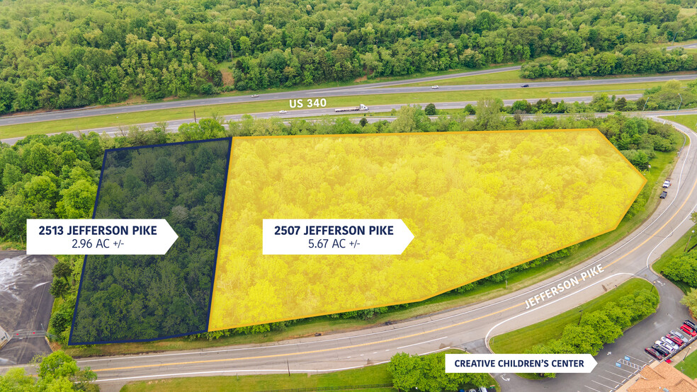 Primary Photo Of 2513 Jefferson Pike, Knoxville Land For Sale