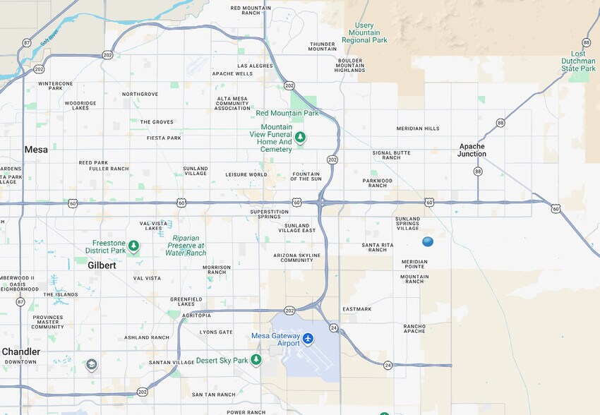 More Photos Of NWC West Guadalupe Road & South Warner Drive, Apache Junction Land For Lease