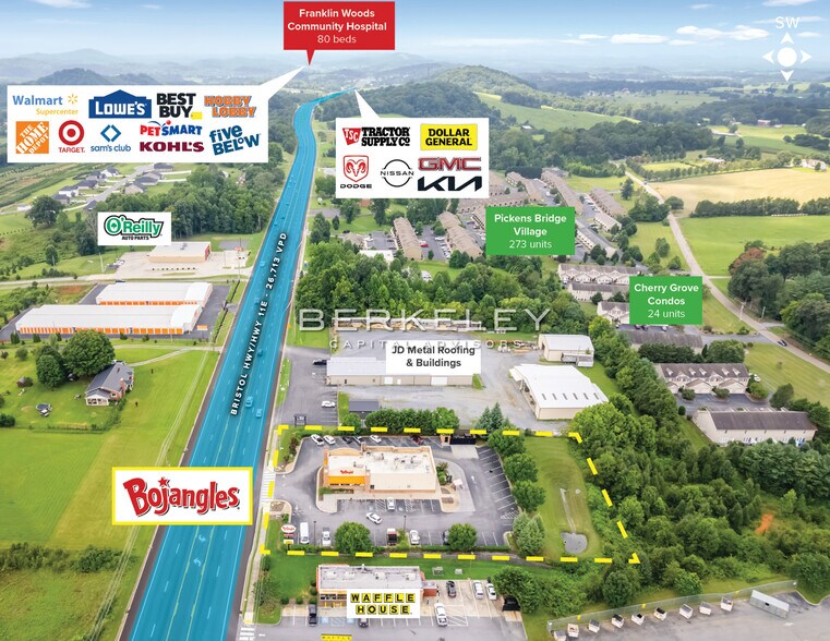 More Photos Of 6547 Highway 11 E, Piney Flats Restaurant For Sale