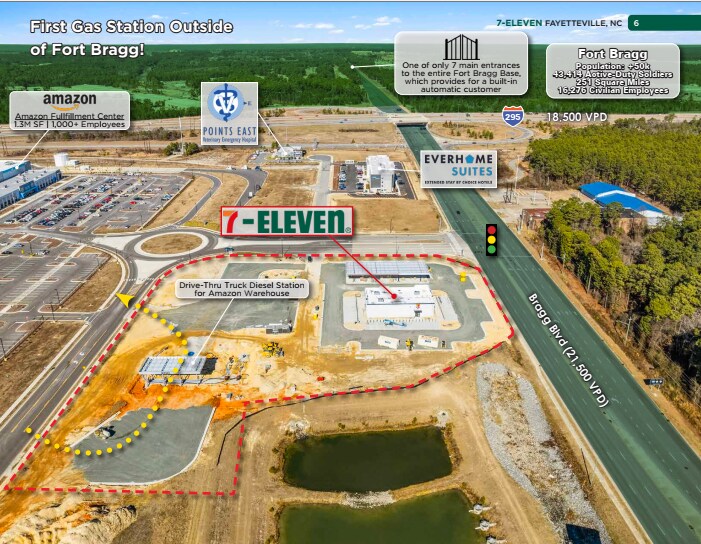 More Photos Of 6415 Bragg Blvd, Fayetteville Service Station For Sale