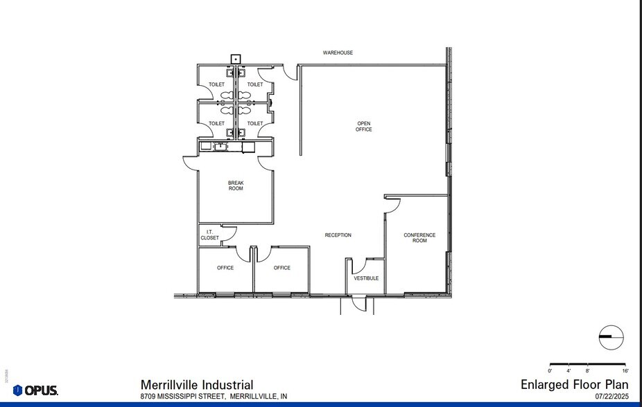 More Photos Of 8719 Mississippi St, Merrillville Distribution For Sale