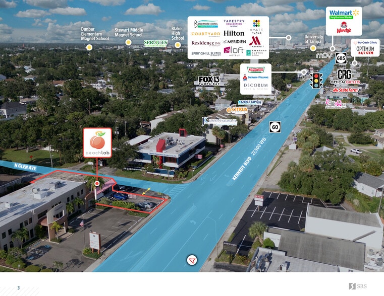 More Photos Of 3401 W Kennedy Blvd, Tampa Freestanding For Sale