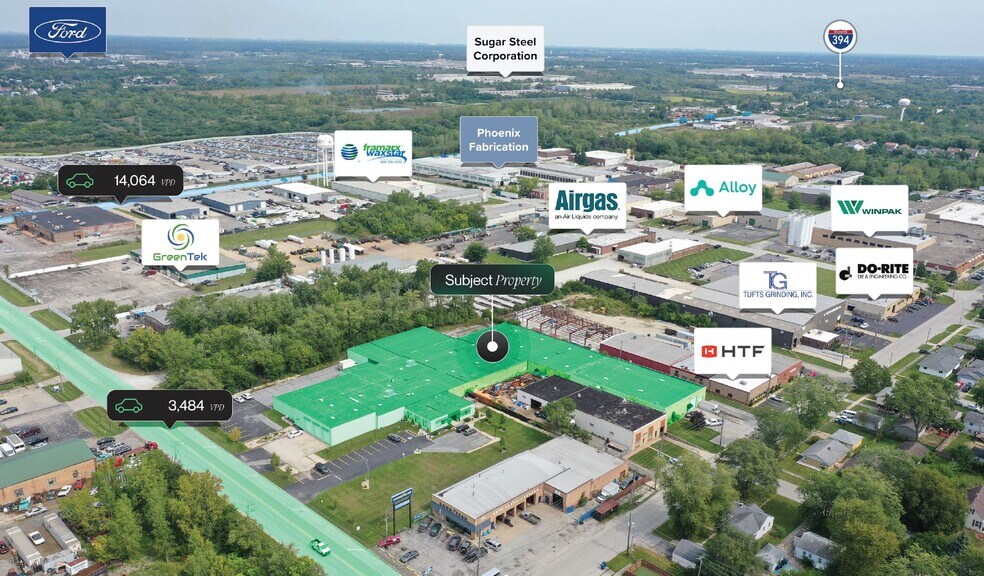 More Photos Of 3333 East End Ave, South Chicago Heights Industrial For Sale