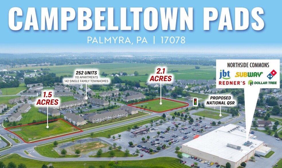 Primary Photo Of Northside Dr, Palmyra Land For Lease