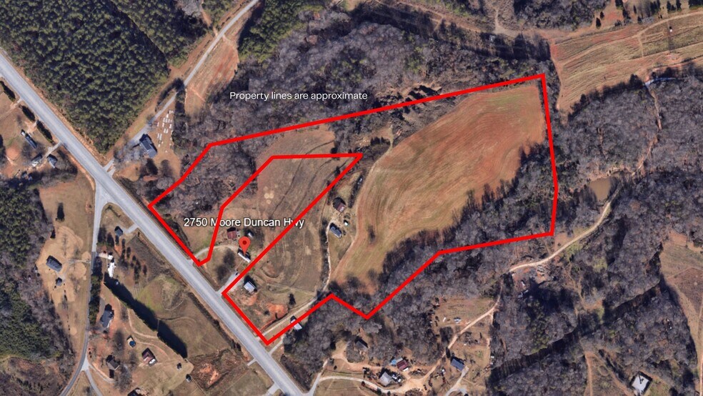 More Photos Of 2750 Moore Duncan Hwy, Moore Land For Sale