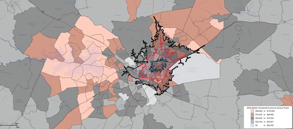More Photos Of 6230 Two Notch Rd, Columbia Land For Sale