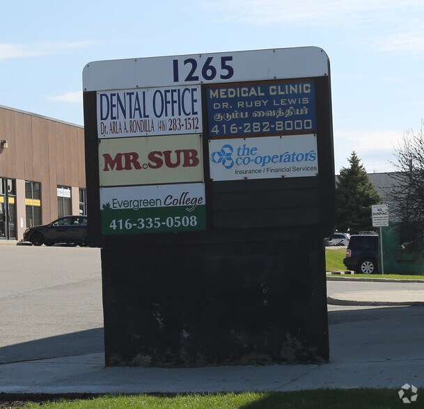 More Photos Of 1265 Morningside Ave, Toronto Storefront Retail Office For Lease