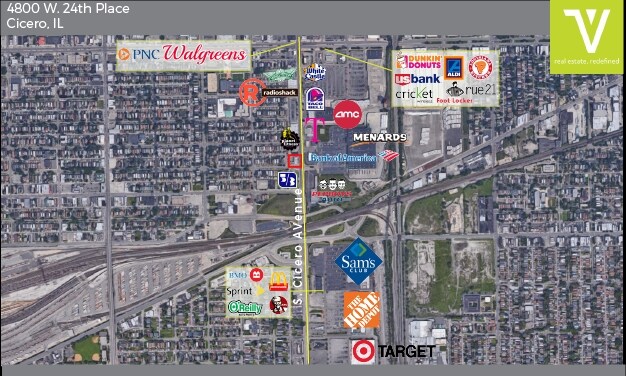 More Photos Of 2418-2426 S Cicero Ave, Cicero Freestanding For Lease