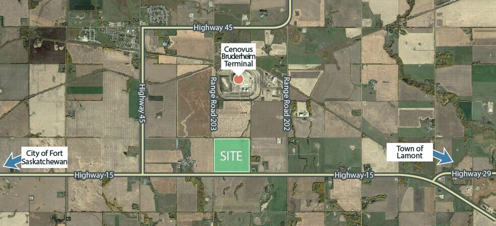 Primary Photo Of 15 Range Road 203, Bruderheim Land For Sale