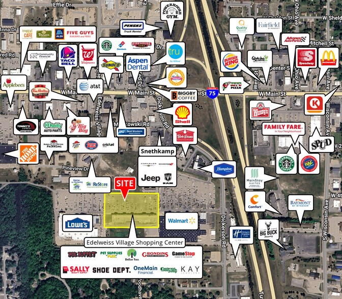 More Photos Of 638-856 Edelweiss Village Pky, Gaylord Freestanding For Sale