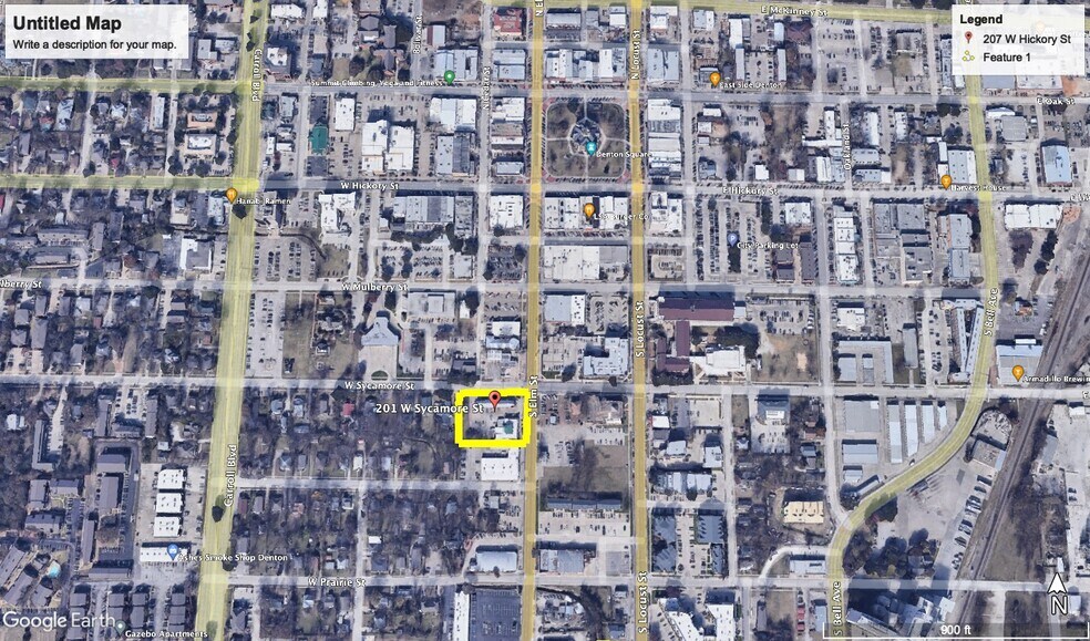 Primary Photo Of 201 W Sycamore St, Denton Land For Sale