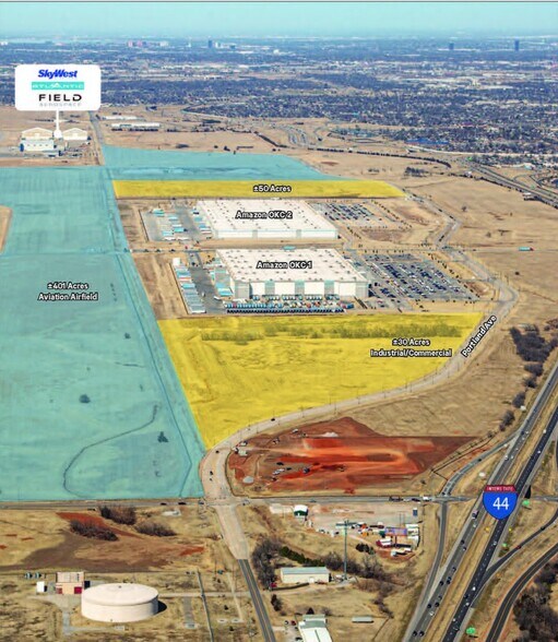 More Photos Of SW Corner of SW 104th St & I-44, Oklahoma City Land For Lease