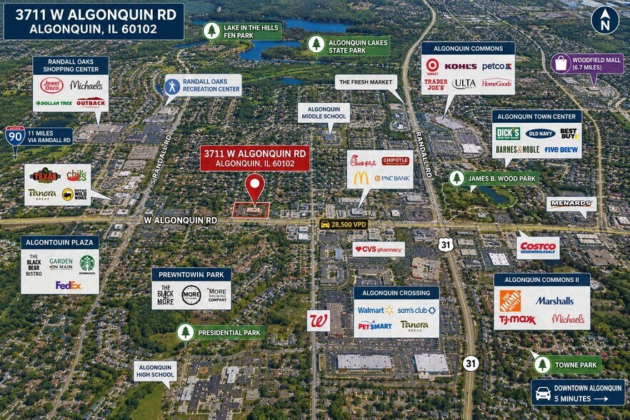 More Photos Of 3711 W Algonquin Rd, Algonquin Flex For Sale