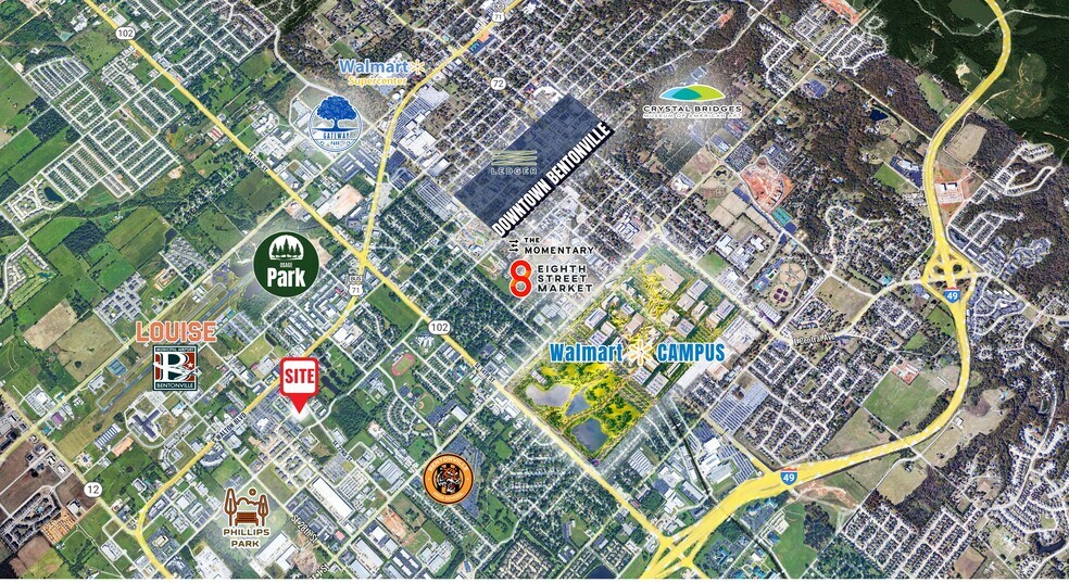 More Photos Of 2307 SE B St, Bentonville Office For Lease