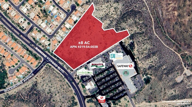 Primary Photo Of 12176 N Rancho Vistoso Blvd, Oro Valley Land For Sale