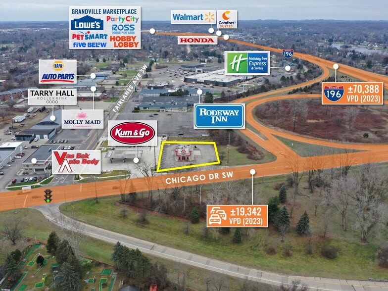 More Photos Of 4584 Chicago Dr SW, Grandville Fast Food For Sale